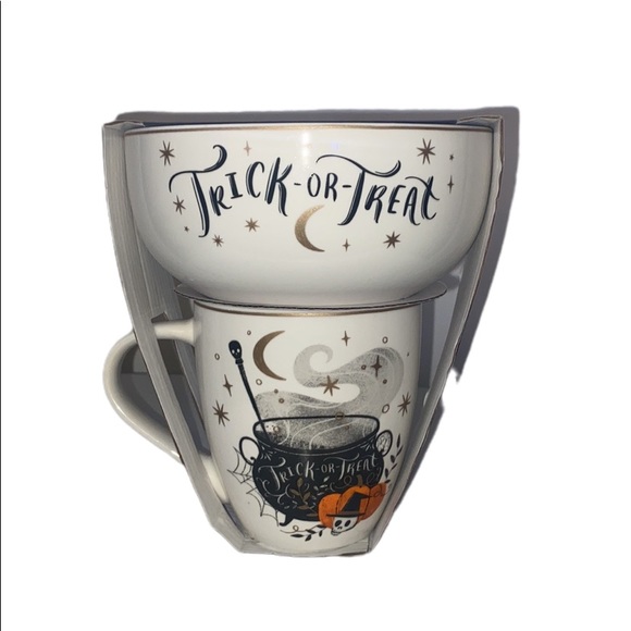 Eaton Fine Dining Trick or Treat Bowl/Mug Set - Picture 3 of 4